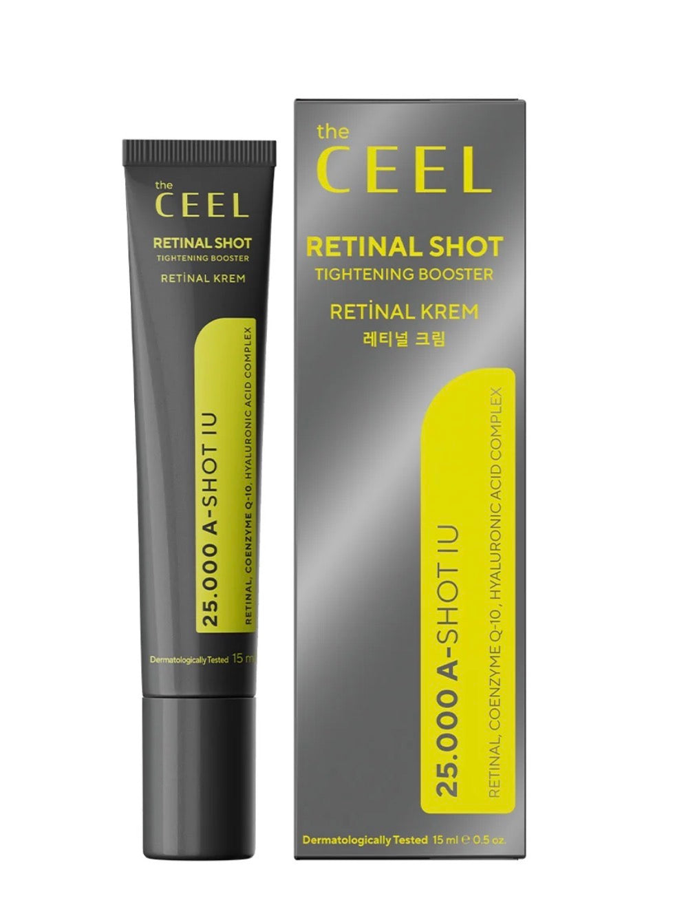 Retinal 0.1% Repair & Brighten Booster Cream with Azelaic Acid, 7x Hyaluronic Acid, Q10 15 ml
