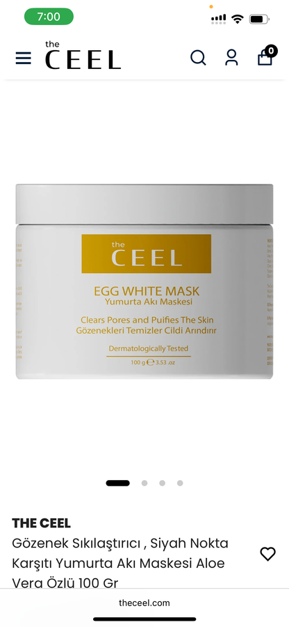 Egg White Mask