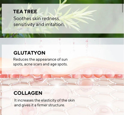Peel-Off Collagen Mask with Glutathione and Green Tea Extract | 50 ml
