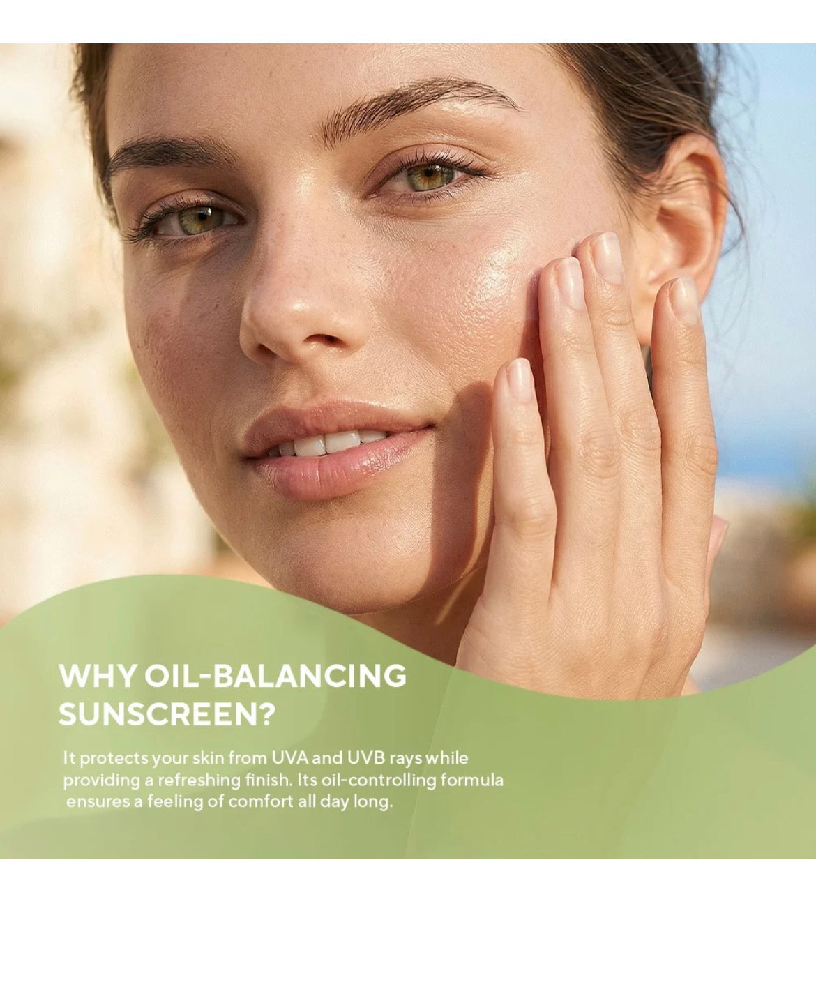 Oil Balancing SPF 50+ Sun Cream for Oily Skin 50 ml