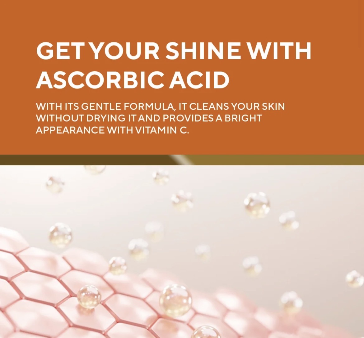 Brightening Shower Care Gel Niacinamide and Vitamin C 400 ml