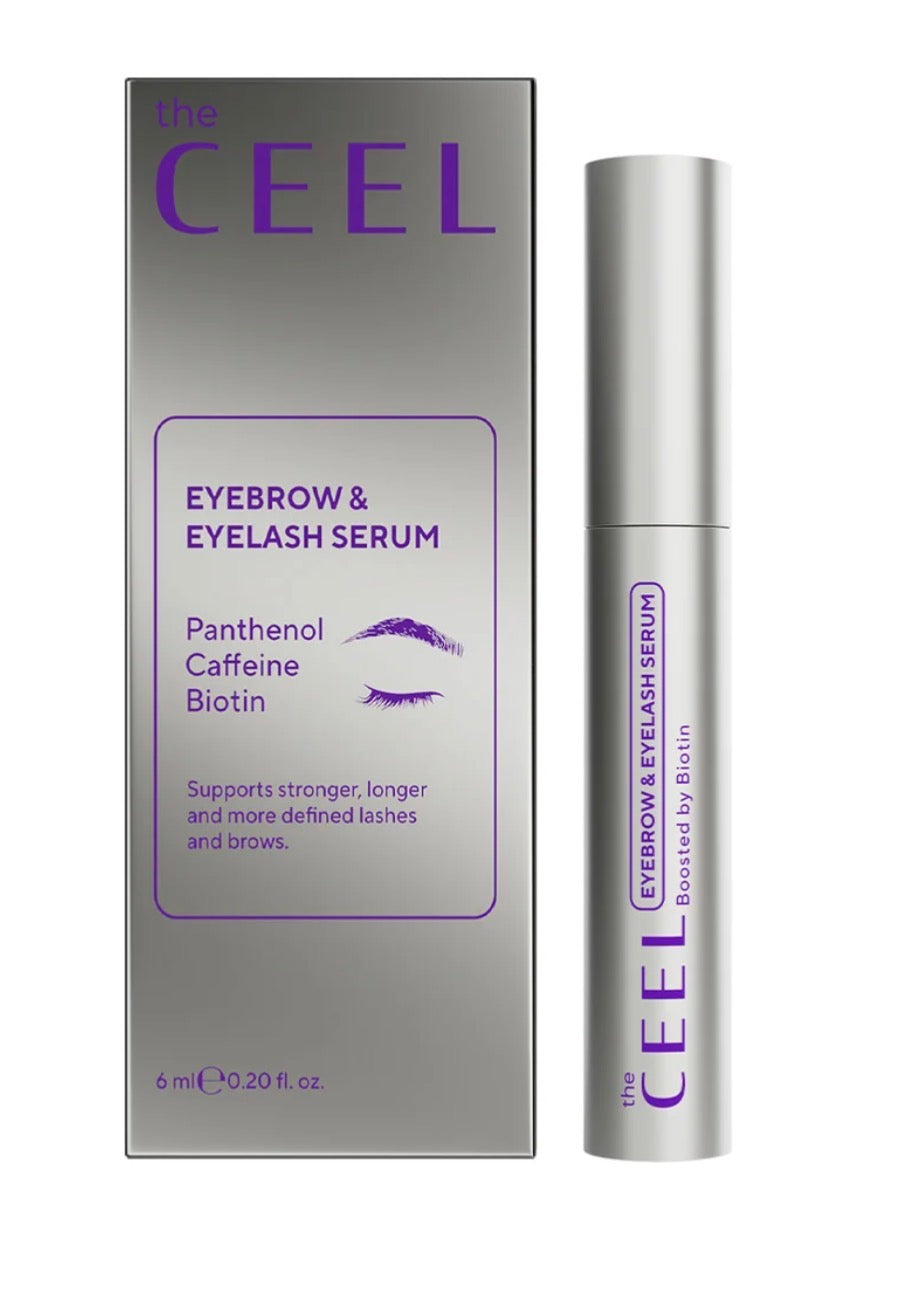 Eyebrow & Eyelash Care Serum Peptide Complex, Arginine, Castor Oil, Biotin 6 ML