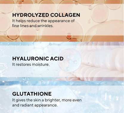 Plumping and Firming Effective Collagen Serum Hydrolyzed Collagen, Glutathione 30 ml