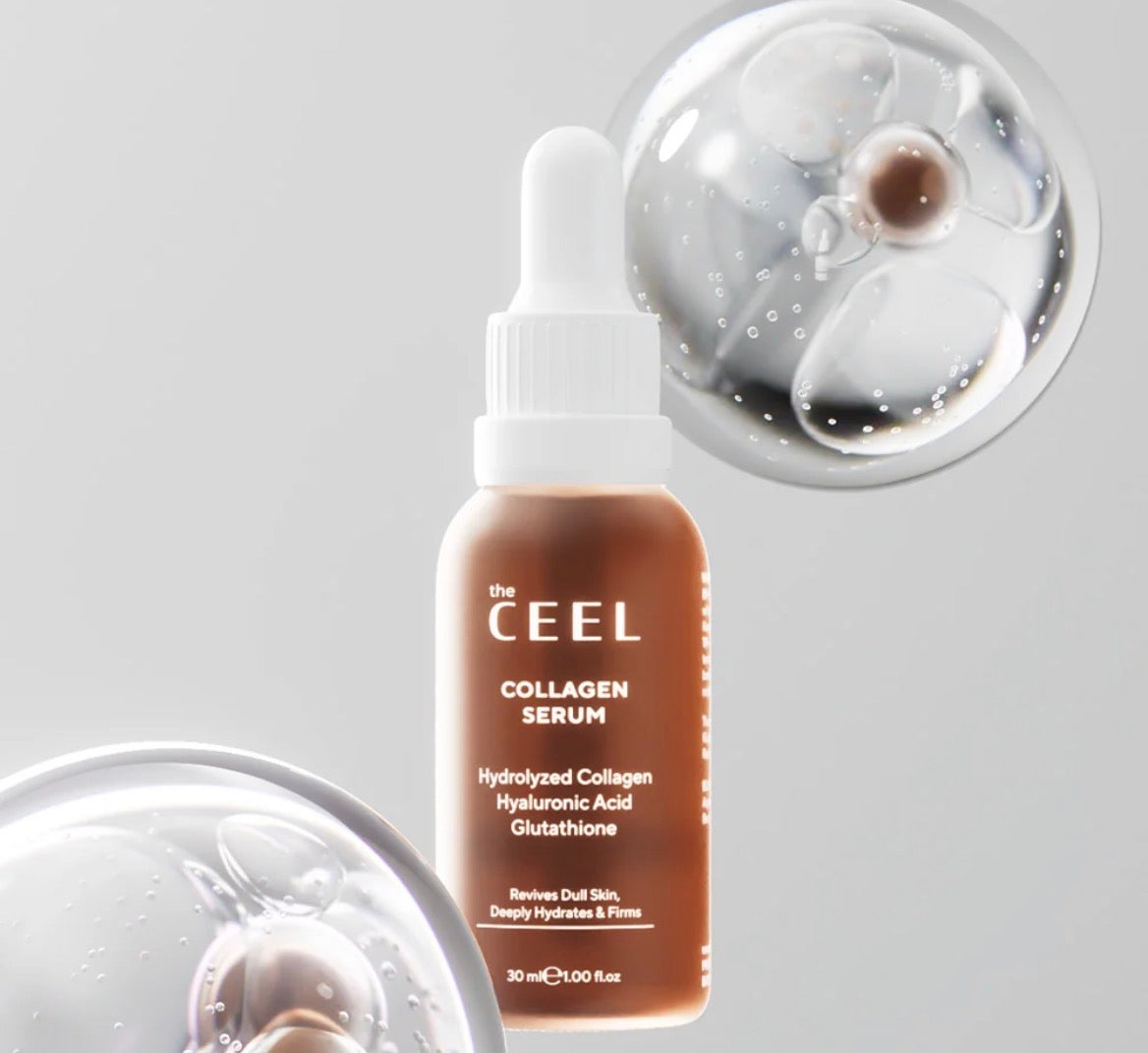 Plumping and Firming Effective Collagen Serum Hydrolyzed Collagen, Glutathione 30 ml
