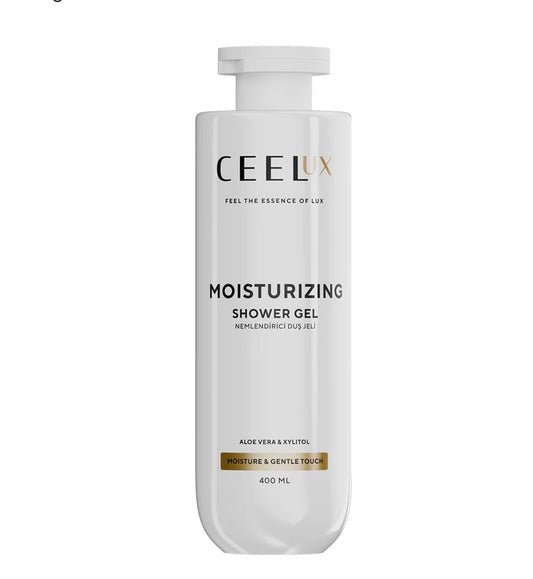 Moisturizing and Nourishing Shower Care Gel with Xylitol and Aloe Vera Extract 400 ml